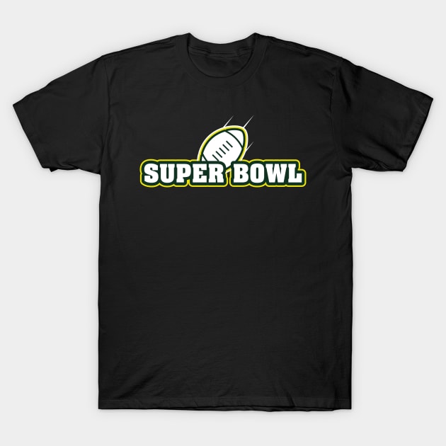 Super Bowl Football T-Shirt by Toogoo